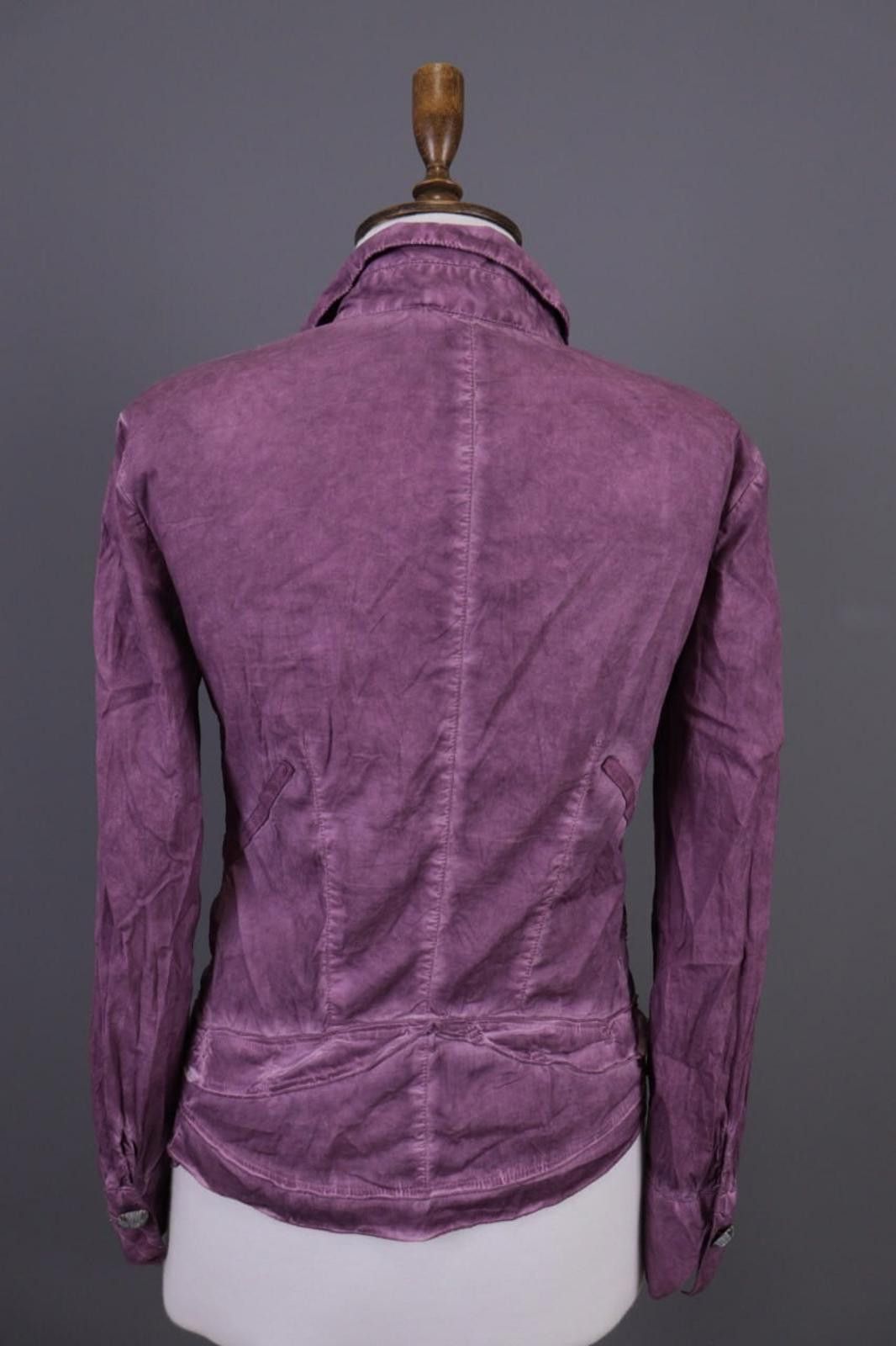 Designer Elisa Cavaletti Club Purple Shirt Blouse Tunic Size S Size S / US 4 / IT 40 - 12 Thumbnail