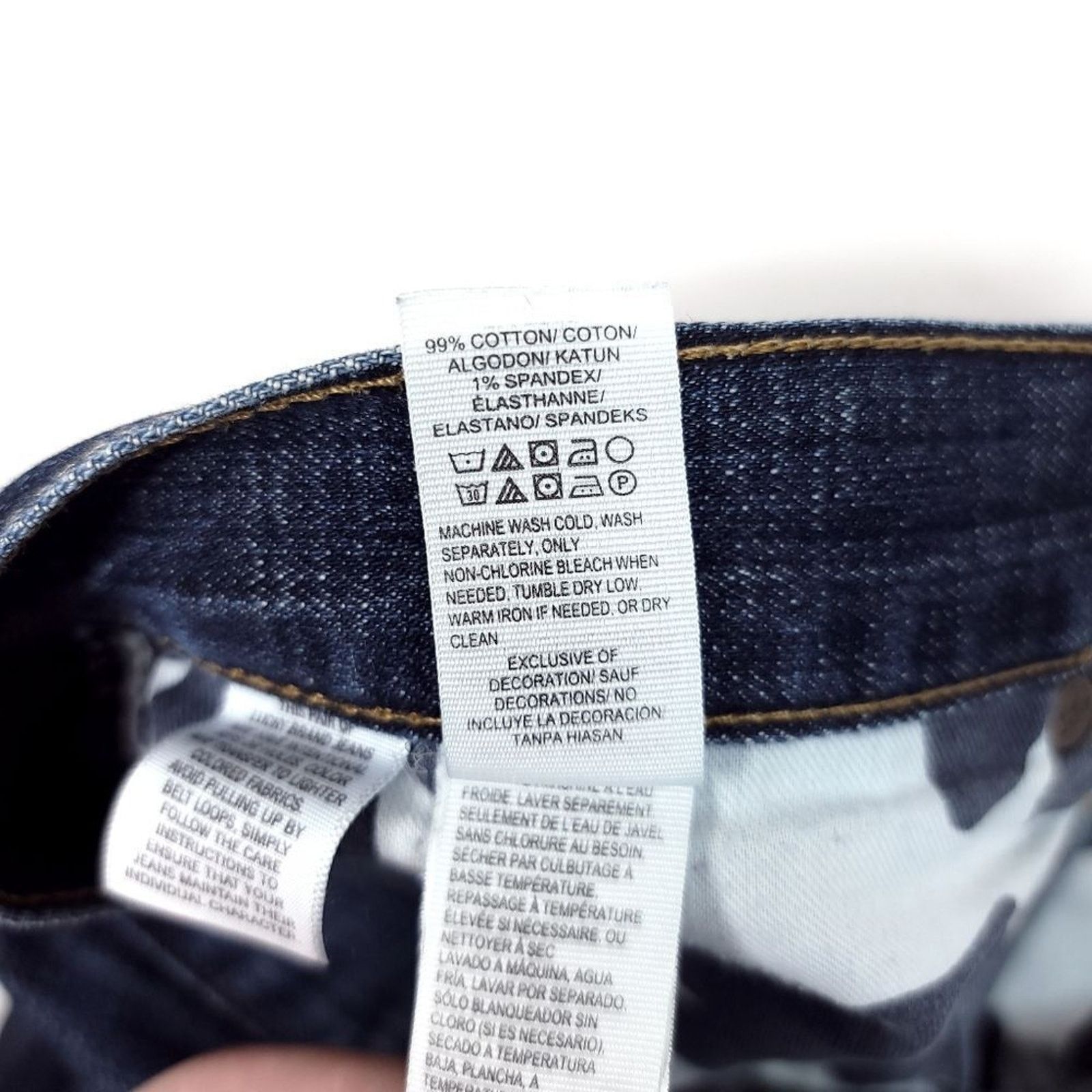 Lucky Brand Lucky Brand 410 Athletic Fit Jeans Mens 33x32 Blue Size US 33 - 5 Thumbnail