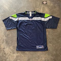 Vintage 80s Seattle Seahawks Steve Largent Football Jersey Made in USA  Rawlings