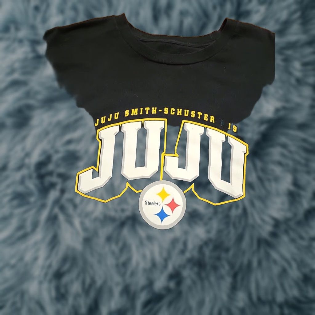 Vintage VINTAGE Ju Ju Schuster Steelers XXl Blk Short Sleeve Tshirt Fanatics Size US XXL / EU 58 / 5 - 1 Thumbnail