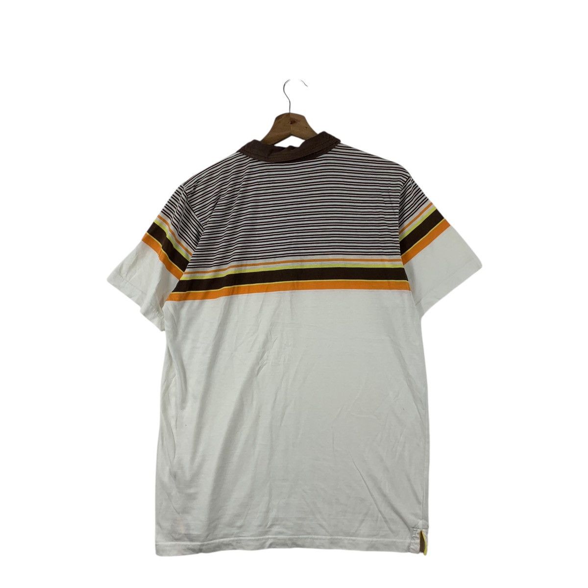 Hang Ten Vintage HANG TEN HAWAII Wood Button Polo Tee Shirt Top Size US L / EU 52-54 / 3 - 7 Thumbnail