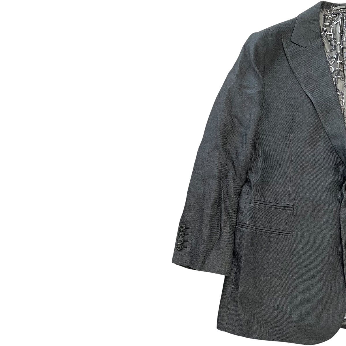 Hermes Hermès Tailored Jacket with Inner Silk Detailing Size 50S - 2 Thumbnail