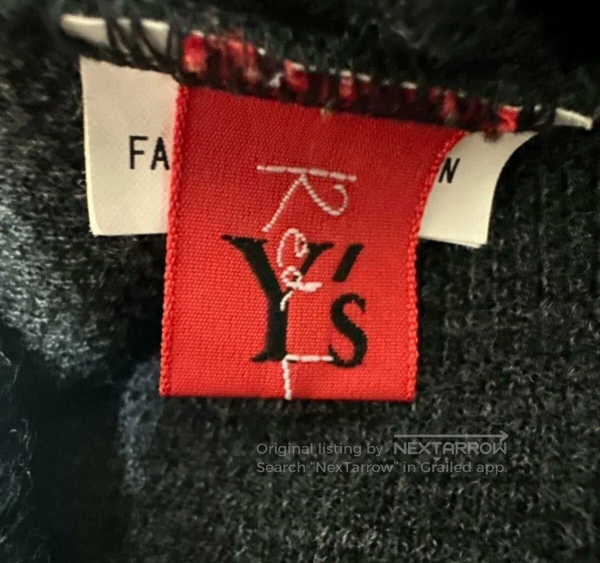 Yohji Yamamoto Y's RED Label Deformed Turtle Roll Sleeves. Size M / US 6-8 / IT 42-44 - 7 Thumbnail