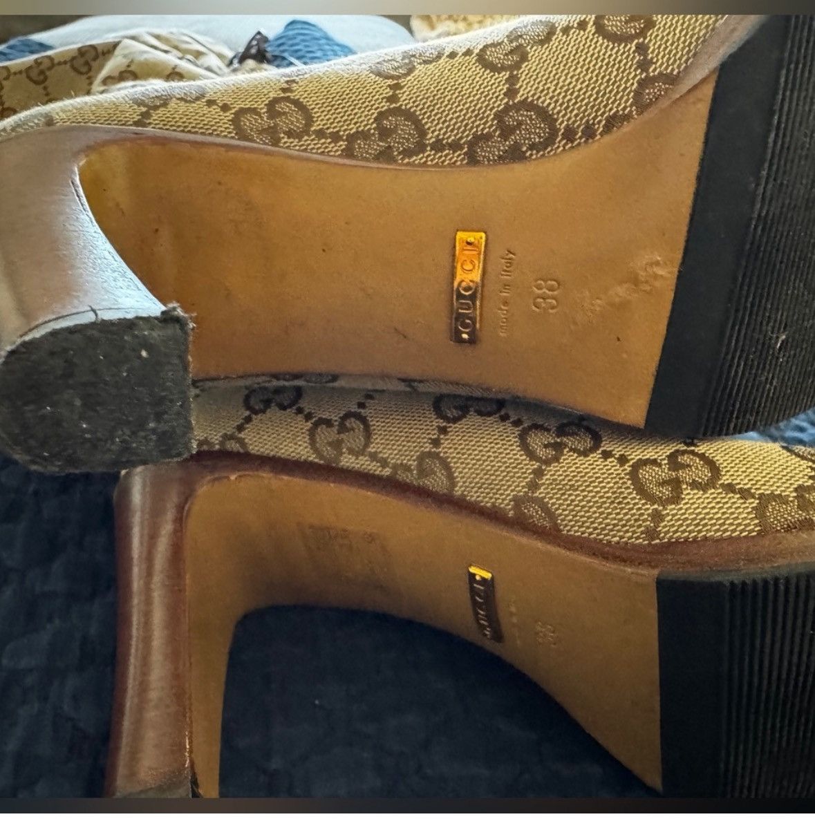 Gucci Gucci Knee High Heels Size US 8 / IT 38 - 8 Thumbnail