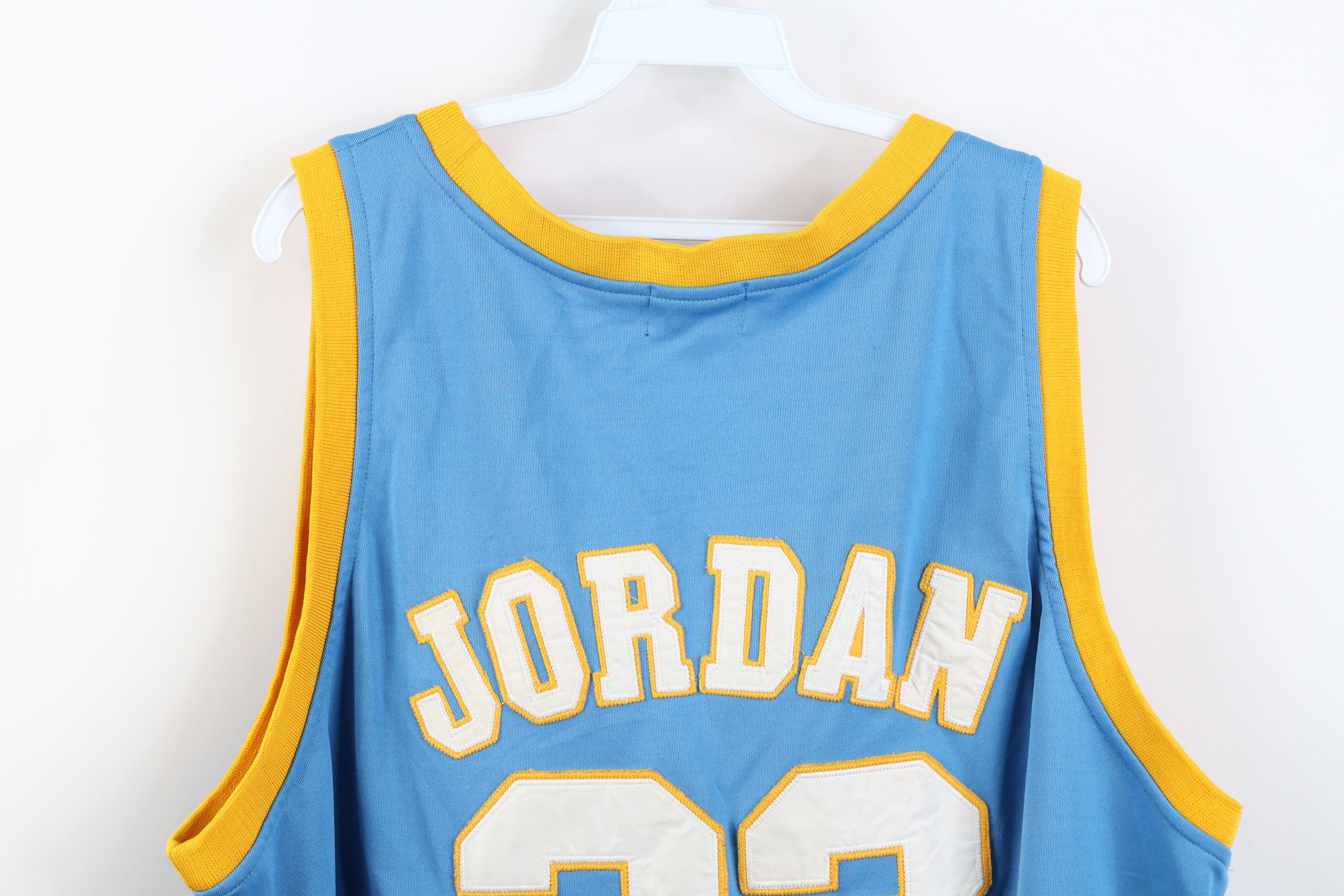 Vintage Vintage Michael Jordan Laney High School Basketball Jersey Size US XXL / EU 58 / 5 - 13 Thumbnail