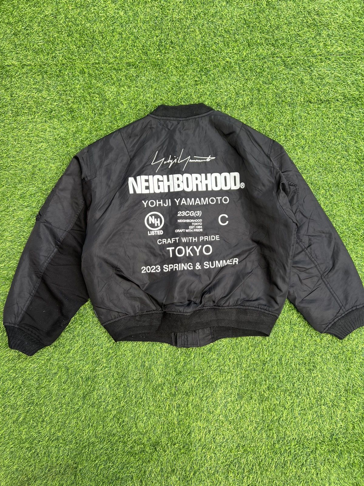 Neighborhood Neighborhood x Yohji Yamamoto MA-1 bomber Jacket Size US S / EU 44-46 / 1 - 1 Thumbnail