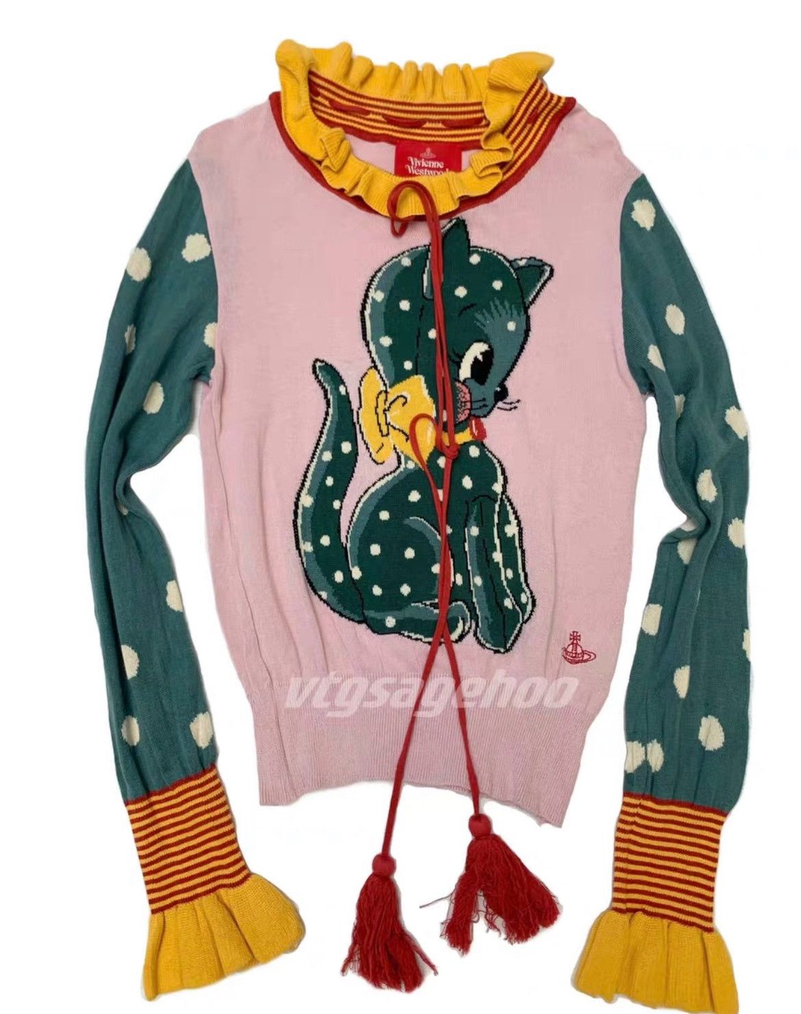 Vivienne Westwood Vivienne Westwood Kitten Sweater 00 Size S / US 4 / IT 40 - 1 Thumbnail