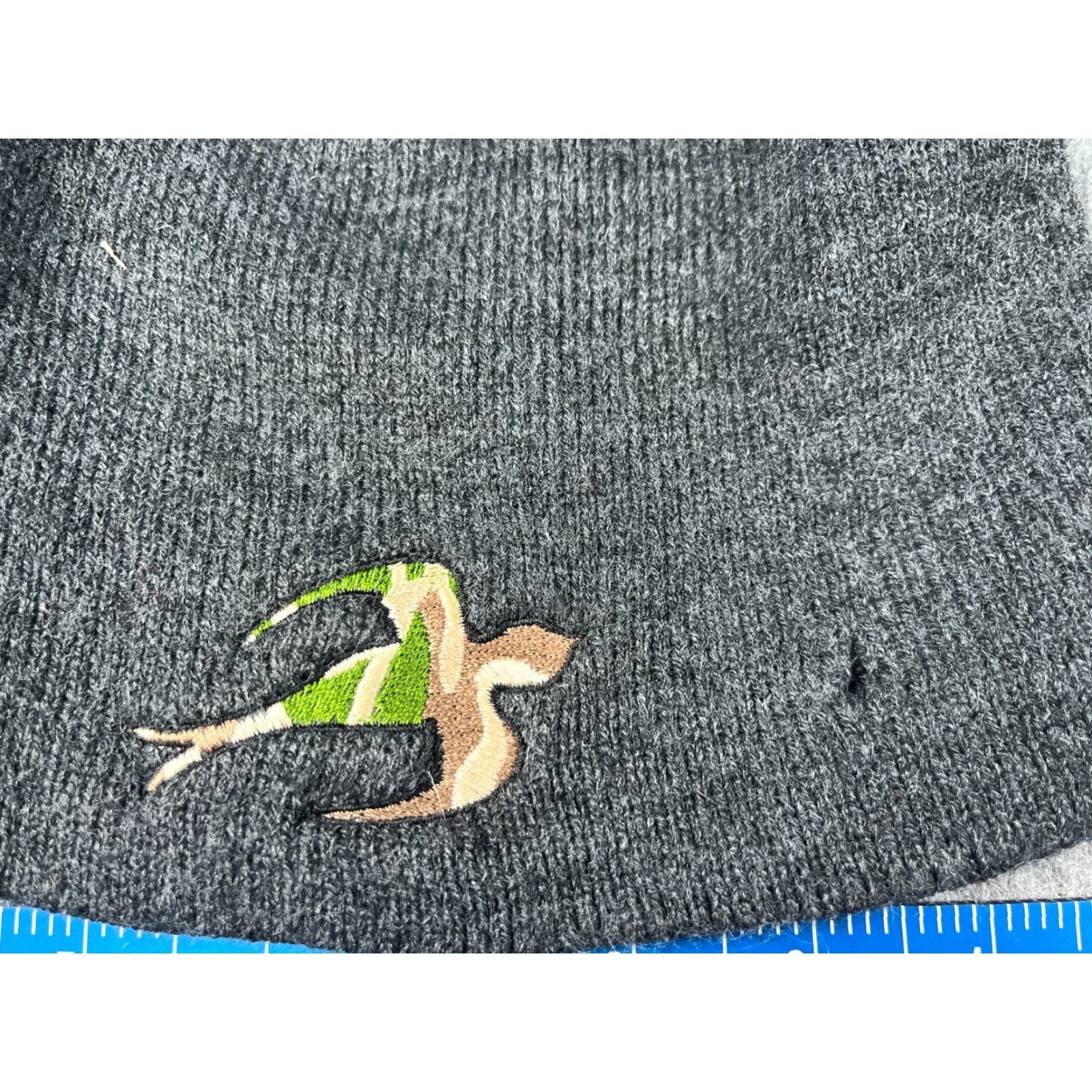 Logo 7 Headmaster Beanie Toque Adult One Size Gray Knit 100% Acrylic Made USA Headmaster Beanie Kid? Size ONE SIZE - 2 Thumbnail