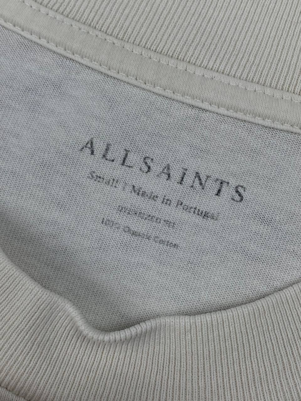 Allsaints AllSaints Underground Big Logo T Shirt Men Size S White Size US S / EU 44-46 / 1 - 8 Thumbnail