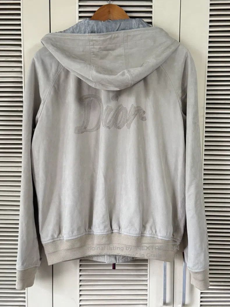 Dior Dior Hooded leather jacket Size US M / EU 48-50 / 2 - 1 Thumbnail