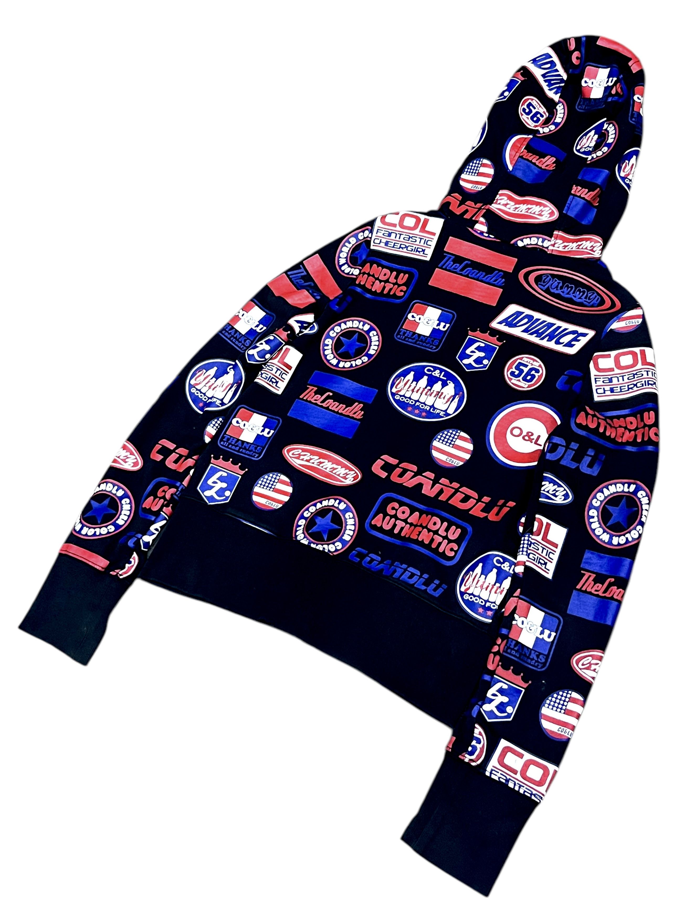 Other DOPE Est. 90’s FANTASTIC CHEERGIRL All Over Print Fur Hoodie Size XS / US 0-2 / IT 36-38 - 7 Thumbnail