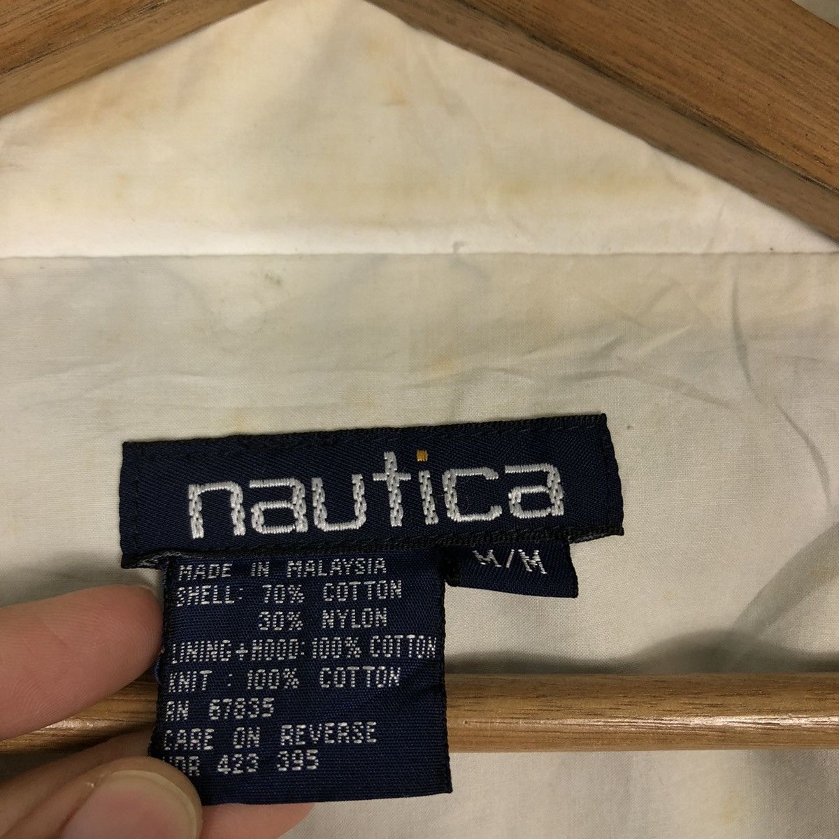 Japanese Brand 🔥Vintage Hunting Jacket Nautica Big Logo Spell Out Size US M / EU 48-50 / 2 - 19 Thumbnail