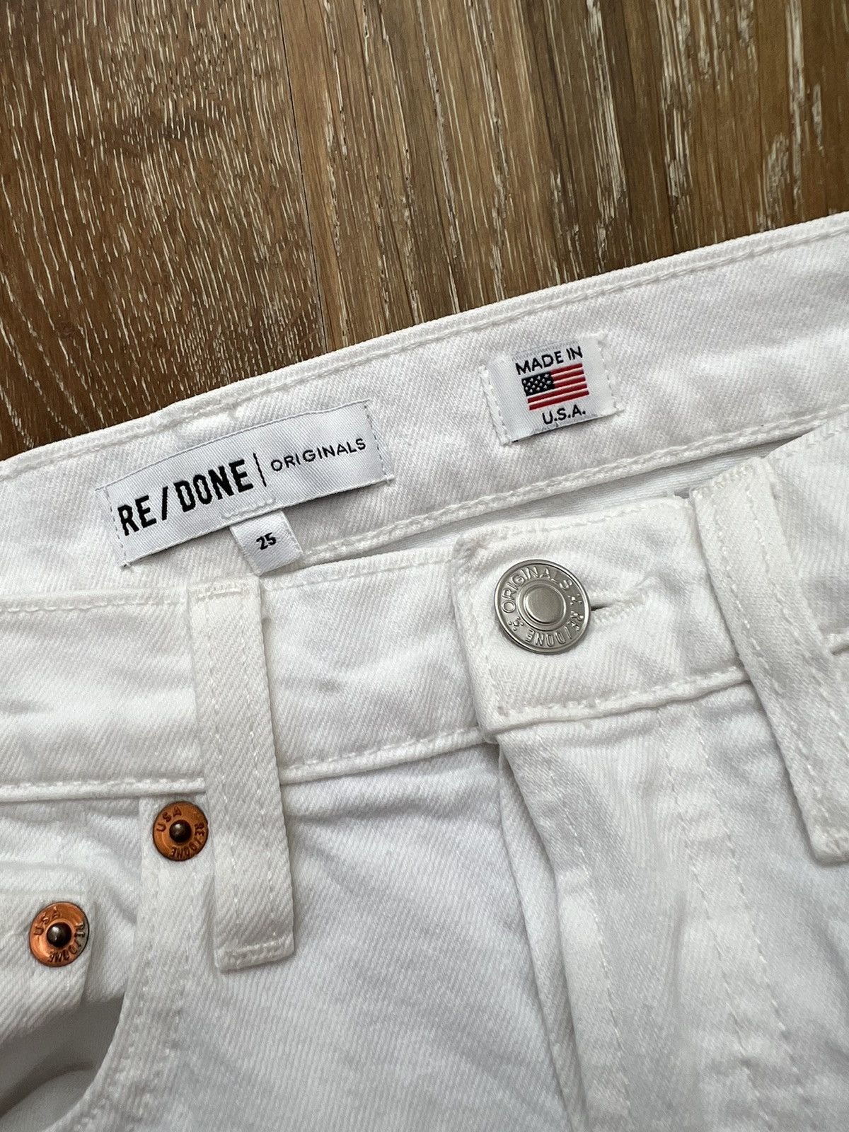 RE/DONE Womens Re/done 2017 Original Jeans Size 25" / US 0 / IT 36 - 3 Thumbnail