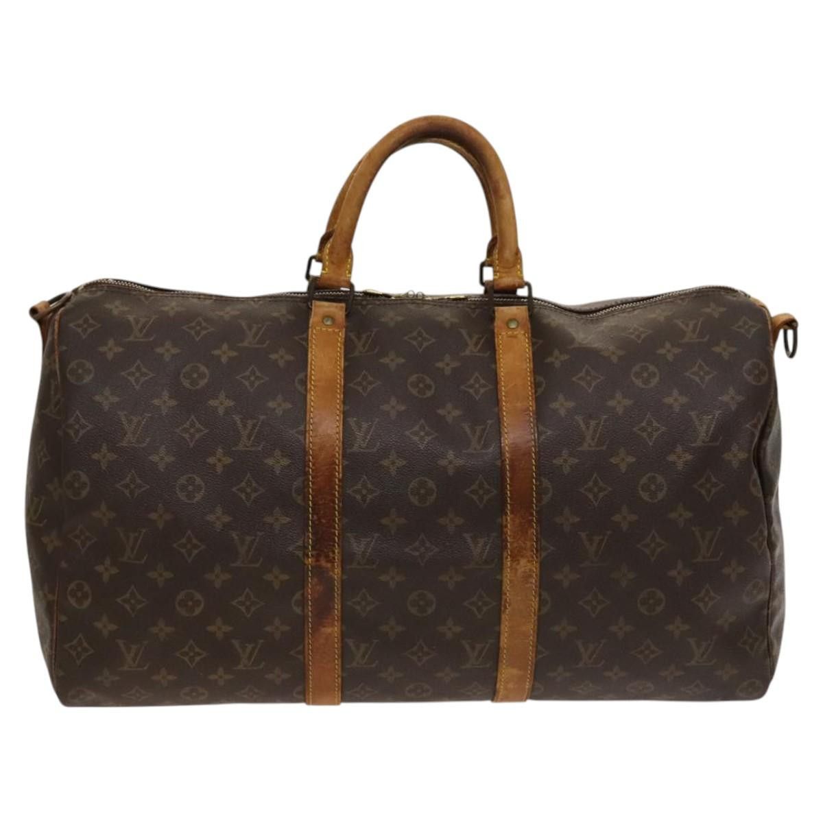 Louis Vuitton LOUIS VUITTON Monogram Keepall Bandouliere 50 Boston Bag Size ONE SIZE - 13 Thumbnail