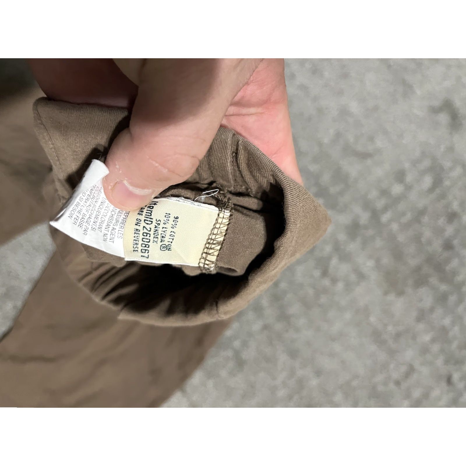 Vintage L.L. Bean Women’s Perfect Fit Pants 260867 Wide-Leg Ankle Size Medium Brown Size 32" / US 10 / IT 46 - 6 Thumbnail