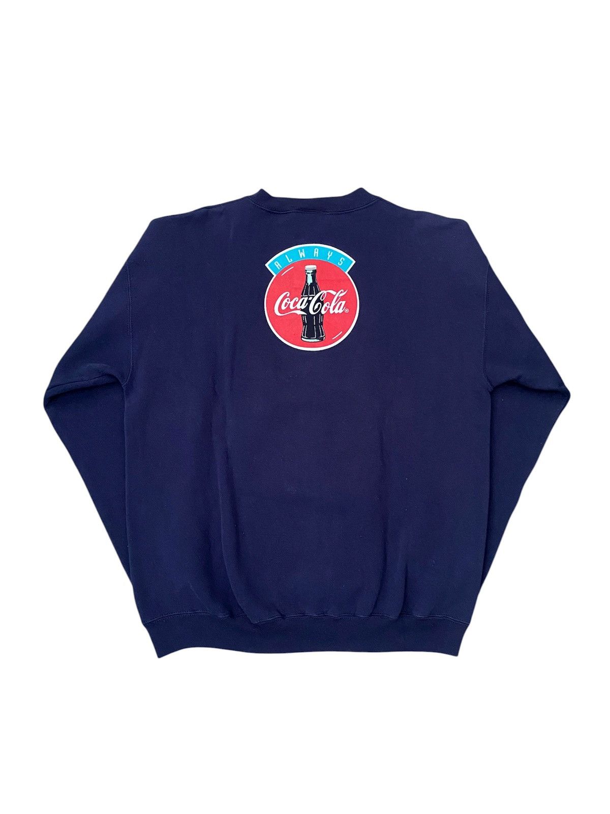 Coca Cola Vintage 90s Coca cola Sweatshirt Size US M / EU 48-50 / 2 - 4 Thumbnail
