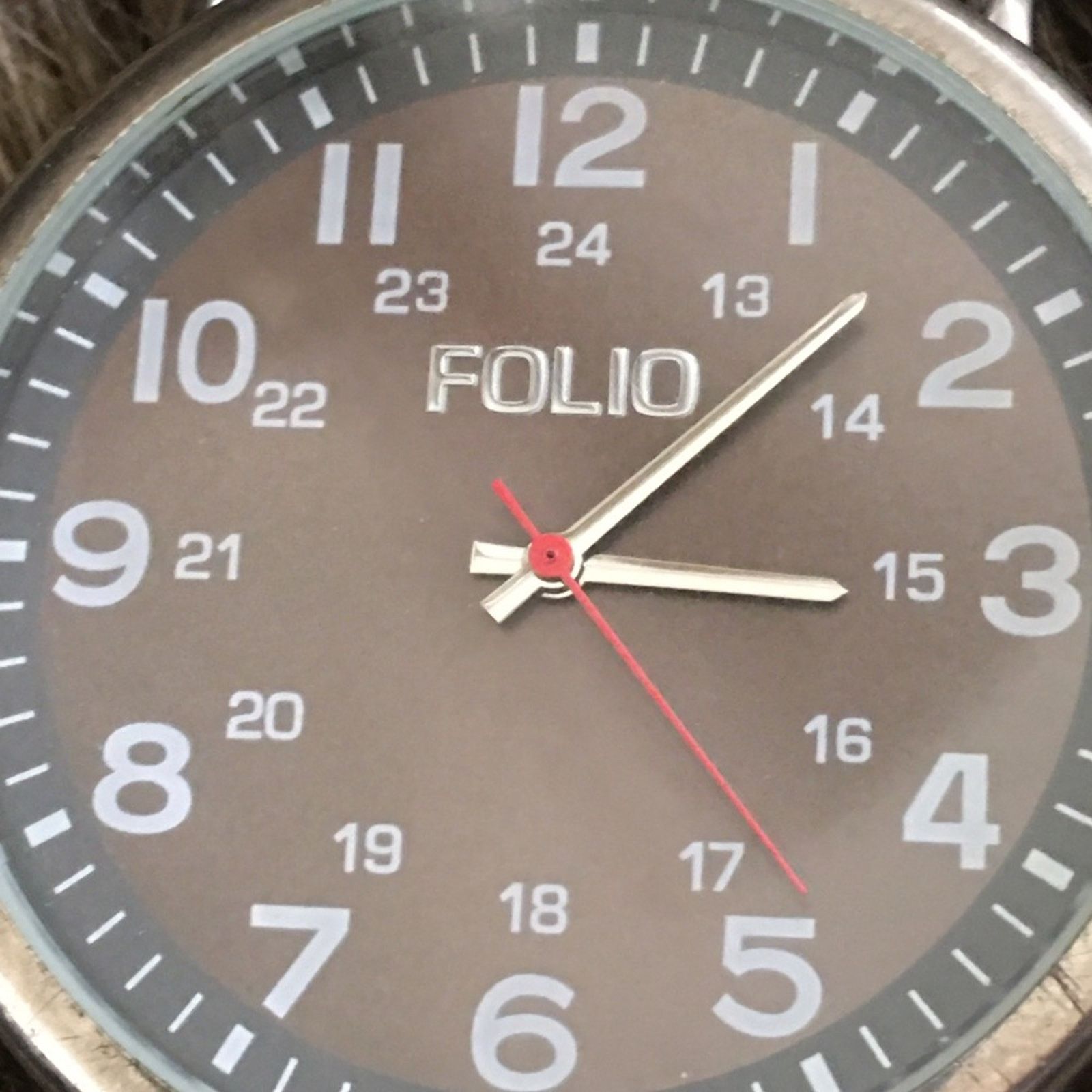 Jewelry Men’s Folio faux leather camo band watch Size ONE SIZE - 13 Thumbnail