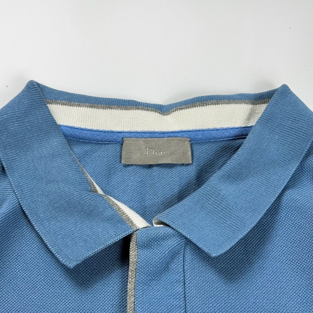Dior Dior Embroidered Logo Polo T-Shirt Size US L / EU 52-54 / 3 - 4 Thumbnail