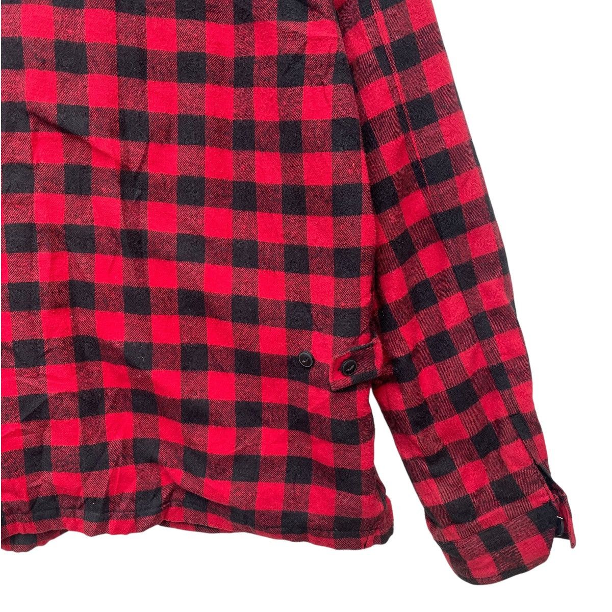 Flannel × Global Work × Japanese Brand Japanese Brand Global Checked Shadow Plaid Flannel Jacket Size US L / EU 52-54 / 3 - 7 Thumbnail