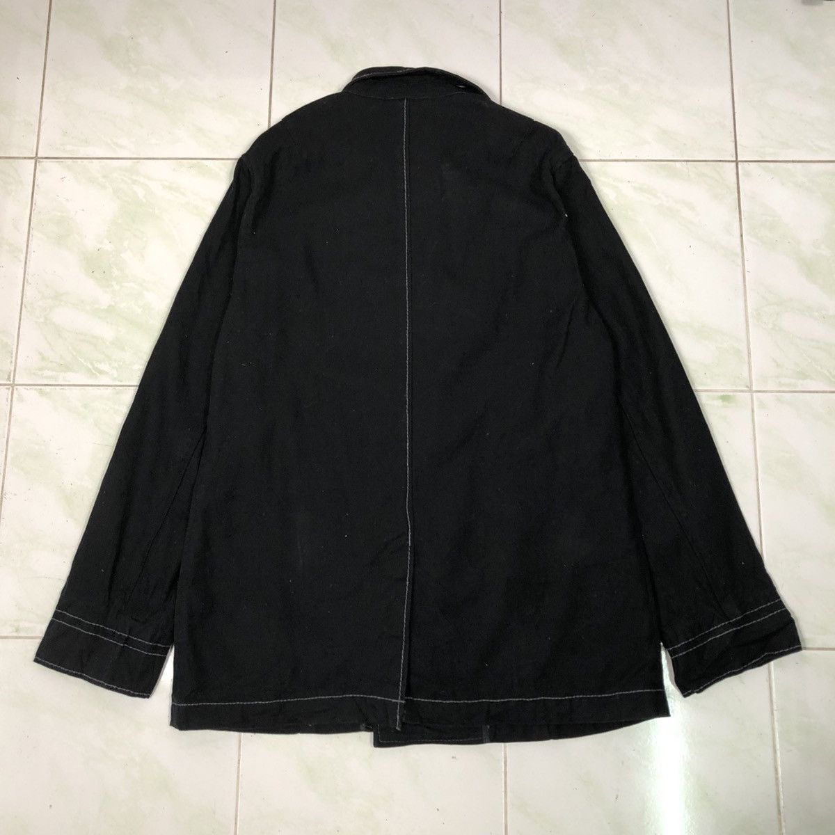 45rpm Vintage Chore Duck Canvas Work Jacket R Japan Made Size US L / EU 52-54 / 3 - 2 Thumbnail