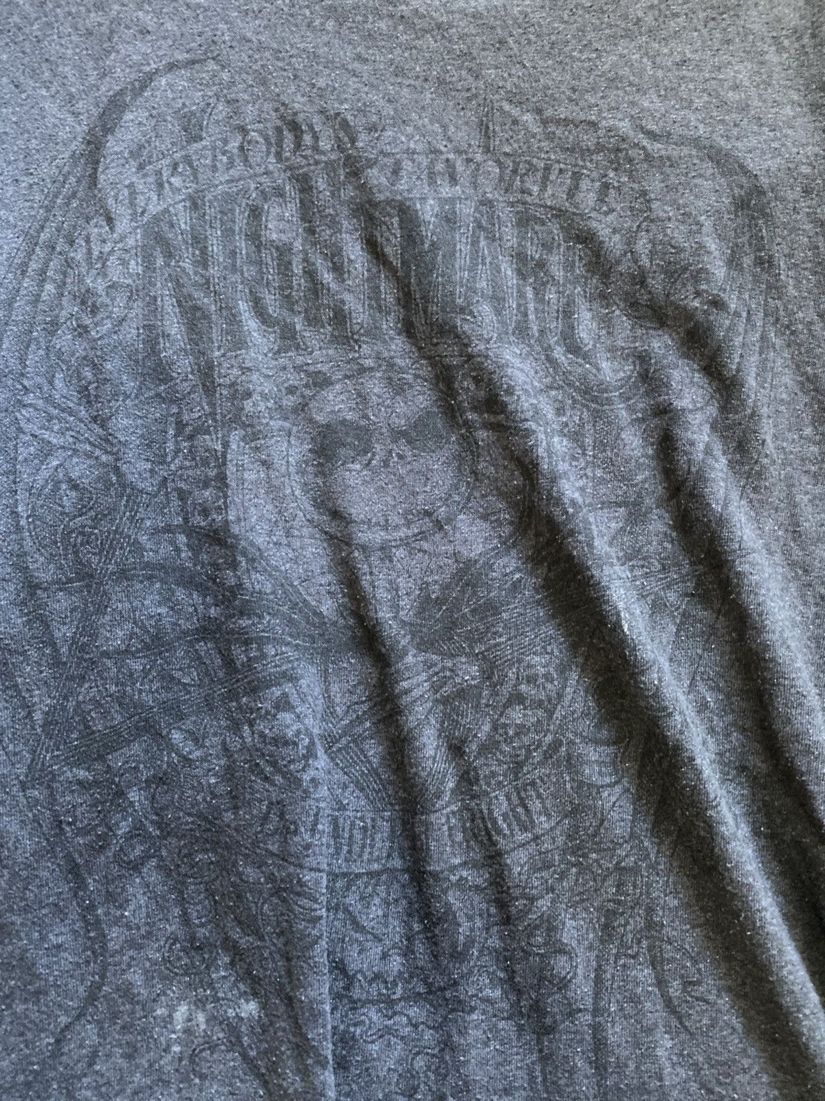 Disney Nightmare Disney Grey Baggy Tee Size M / US 6-8 / IT 42-44 - 1 Thumbnail
