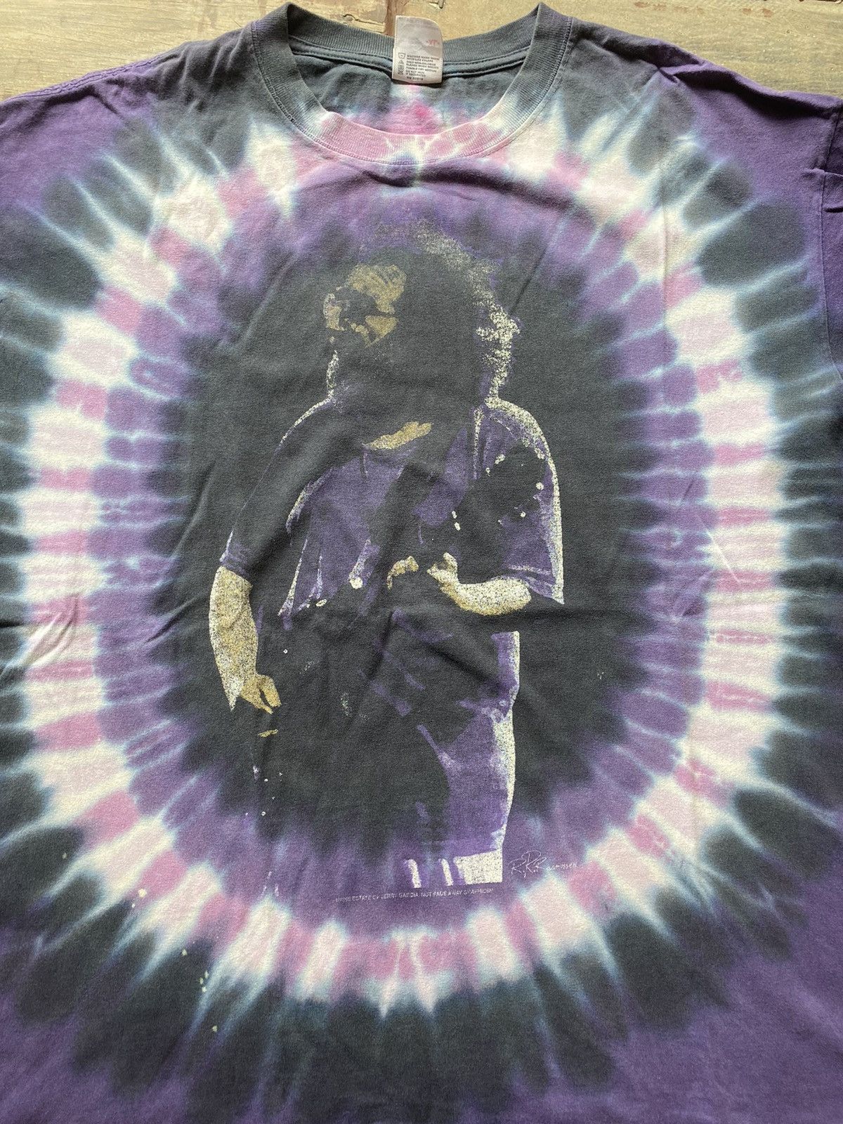 Band Tees × Grateful Dead Vintage 90s Jerry Garcia T shirts Size US XL / EU 56 / 4 - 2 Thumbnail
