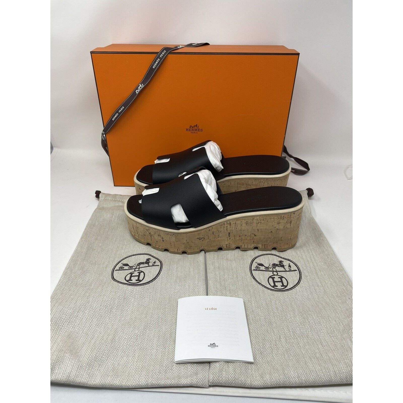 Hermes Hermes Eze Wedge Sandel Size 40 Size US 9 / IT 39 - 2 Thumbnail