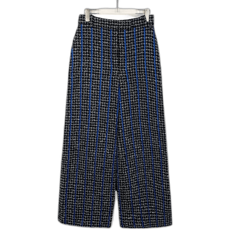 Chanel Colorful Woven WideLeg Pants -2505