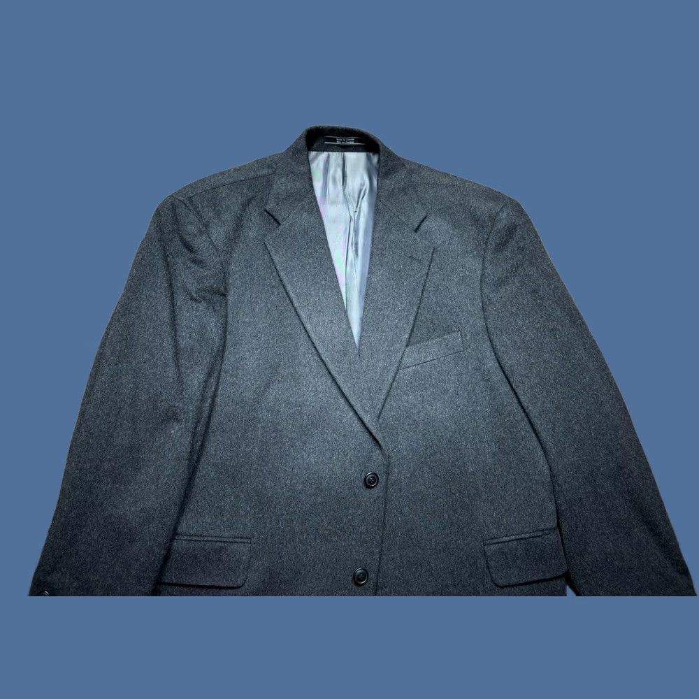 Vintage Arnold Brant 100% Cashmere Blazer Black Sport Coat Jacket Men’s Size 46R shirts? Size 46R - 1 Thumbnail