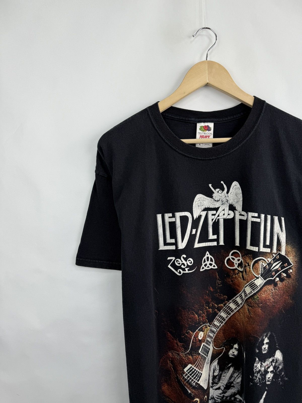 Led Zeppelin 🇬🇧 Vintage 2004 Led Zeppelin Jimmy Page Robert Plant Bonham T Size US XL / EU 56 / 4 - 4 Thumbnail