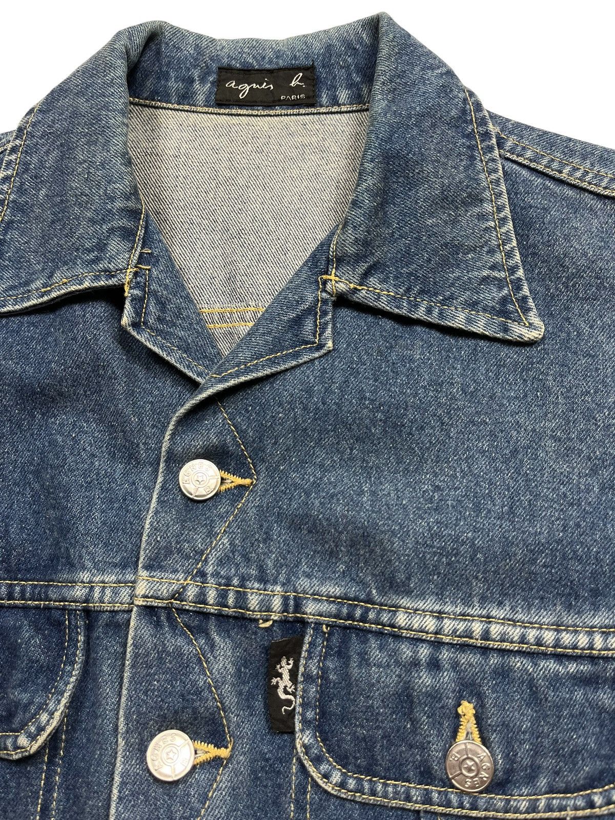 Acne Studios Vintage Agnes B Denim Jacket Made In France Size US M / EU 48-50 / 2 - 4 Thumbnail