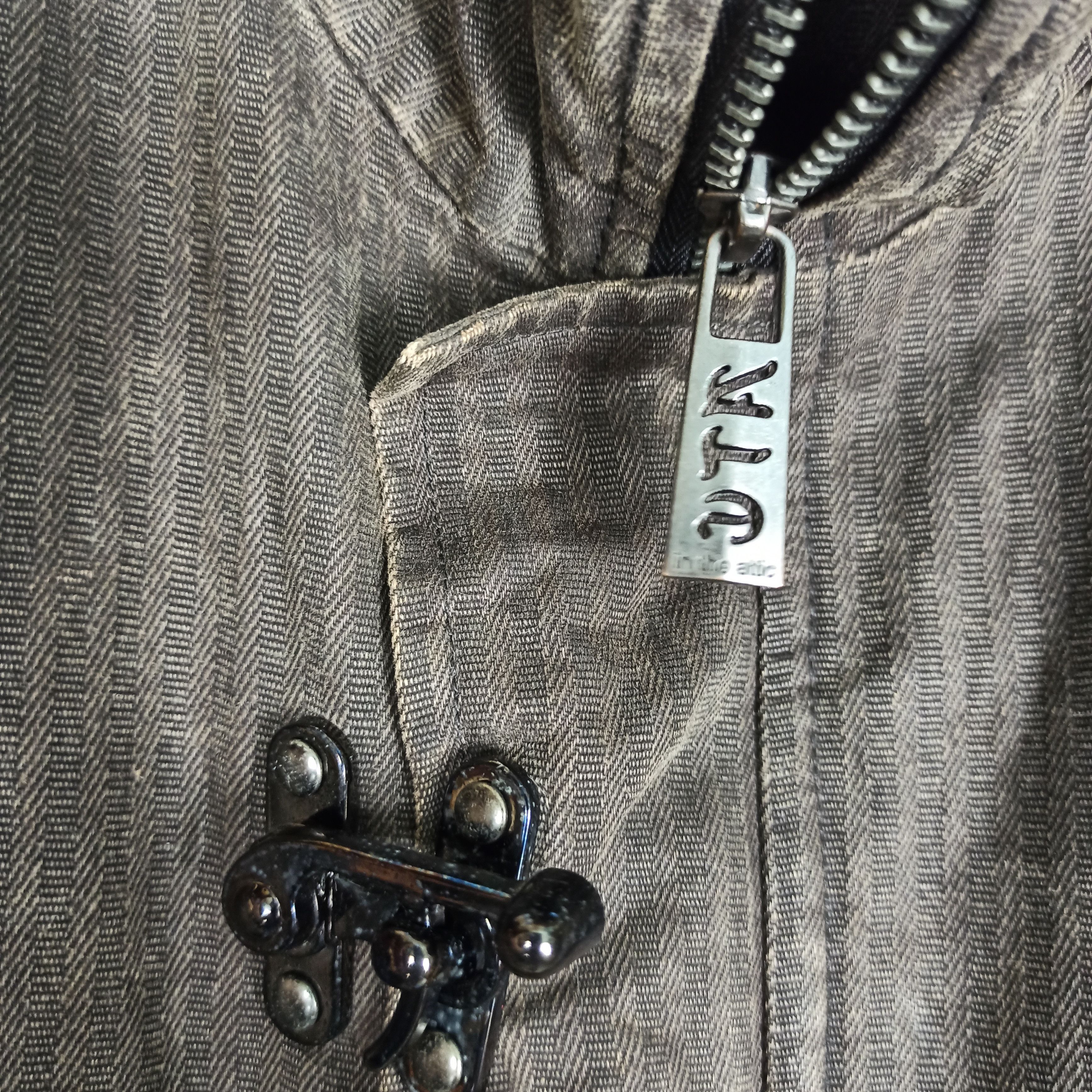 In The Attic In The Attic Homme Buckle FauxFur Hooded Bondage Punk Jacket Size US M / EU 48-50 / 2 - 16 Thumbnail