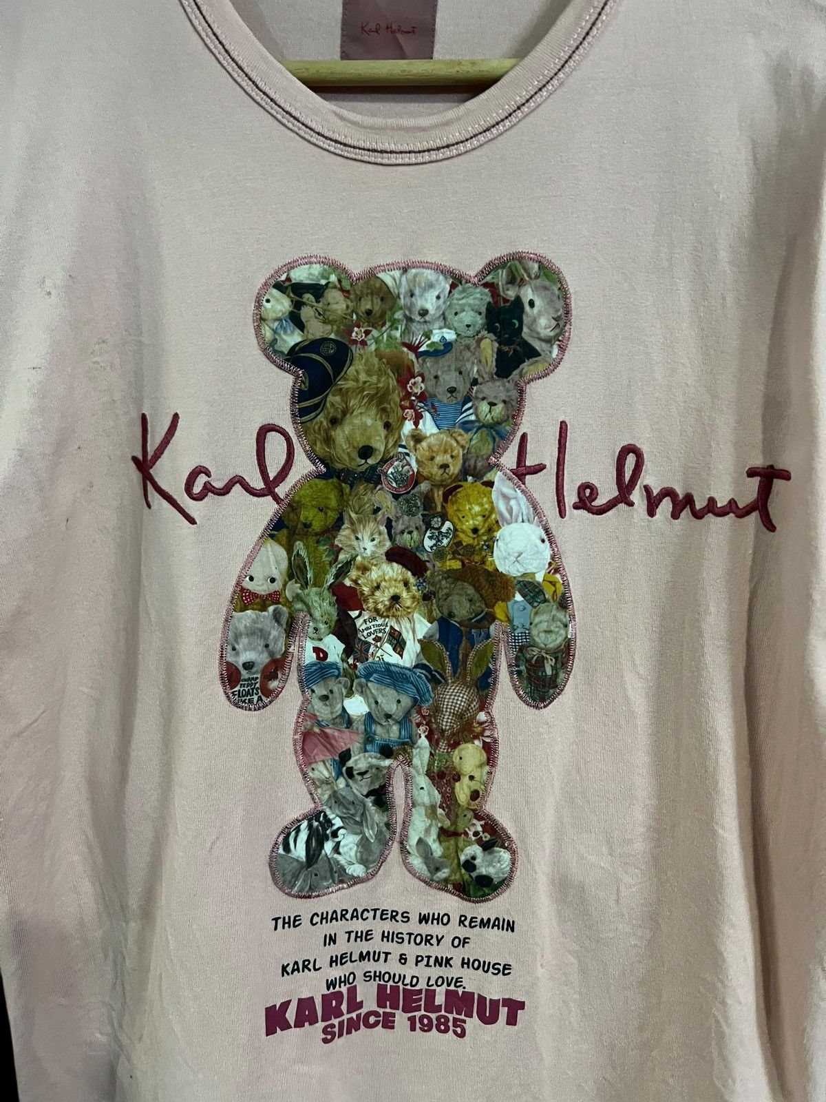 Karl Helmut Karl Helmut Bear L/S Rare Size US M / EU 48-50 / 2 - 8 Thumbnail