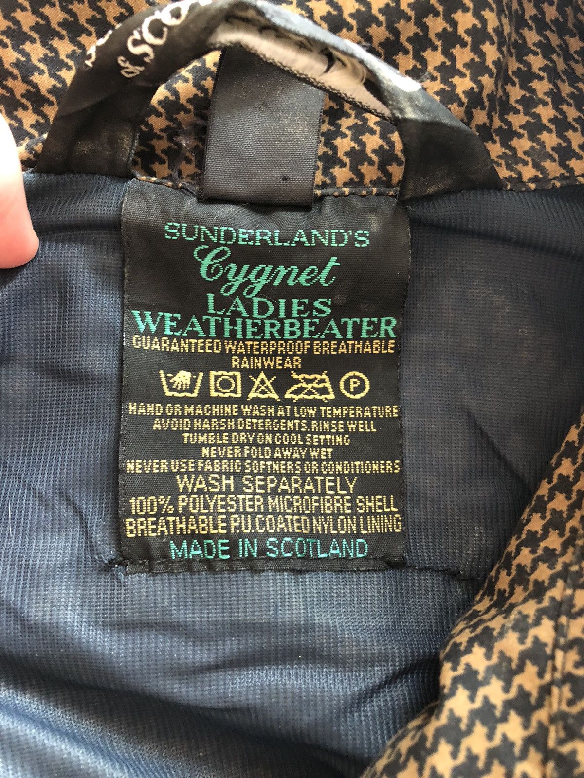 Vintage VINTAGE SUNDERLAND’S GOLF WEATHERBEATER QUALITY JACKET Size US L / EU 52-54 / 3 - 2 Thumbnail