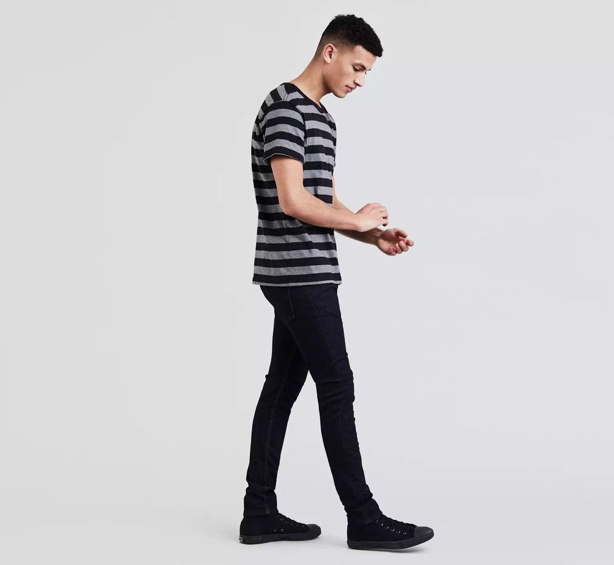 Levi's × Vintage 519 Levi Extreme Skinny Pants Black Size US 30 / EU 46 - 7 Thumbnail