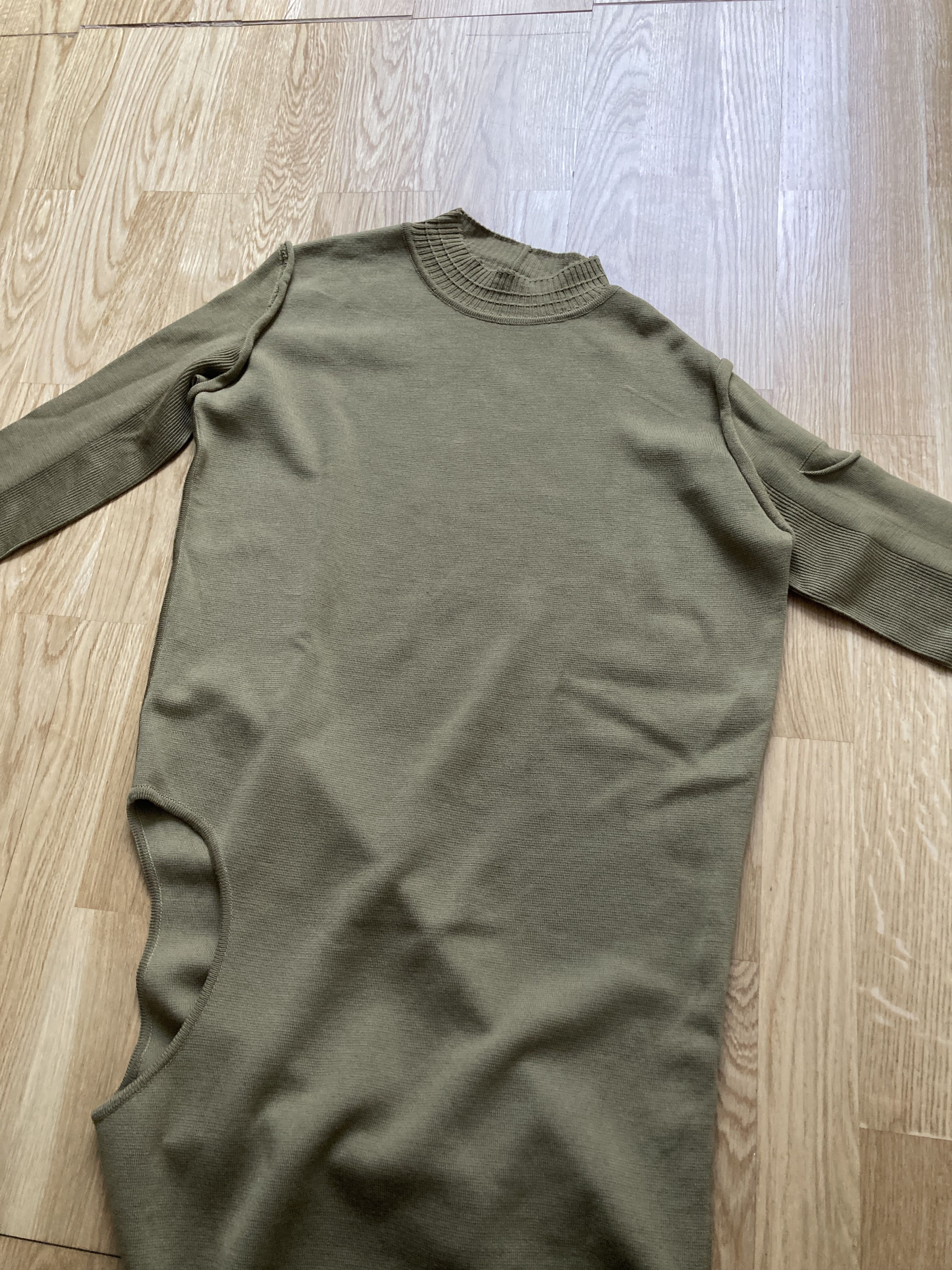 Rick Owens F/W 17 "GLITTER" Runway Subhuman Knit in Gold Rick Owens M Size M / US 6-8 / IT 42-44 - 9 Thumbnail
