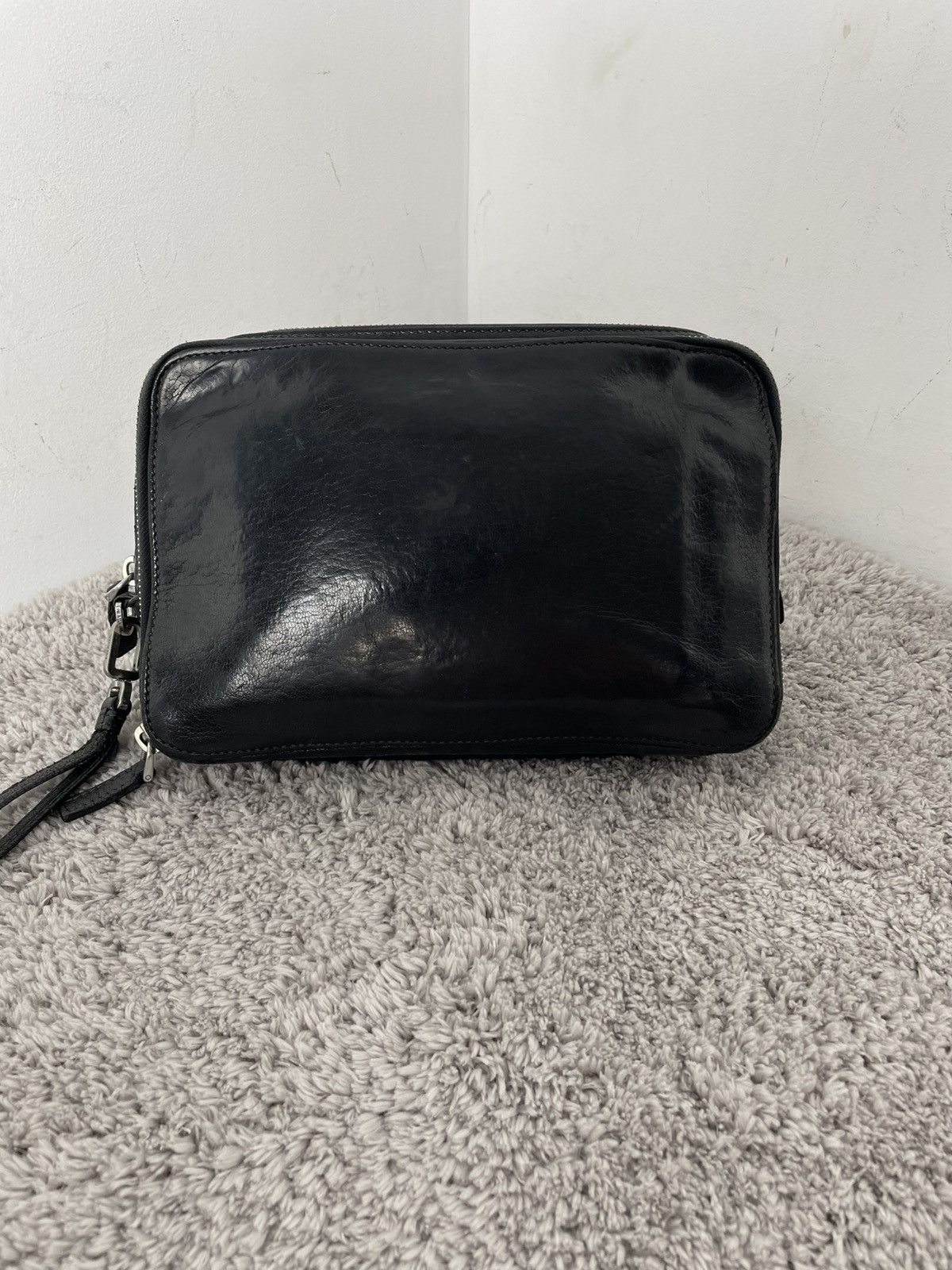 Prada Prada leather business clutch wallet documents cardholder Size ONE SIZE - 4 Thumbnail