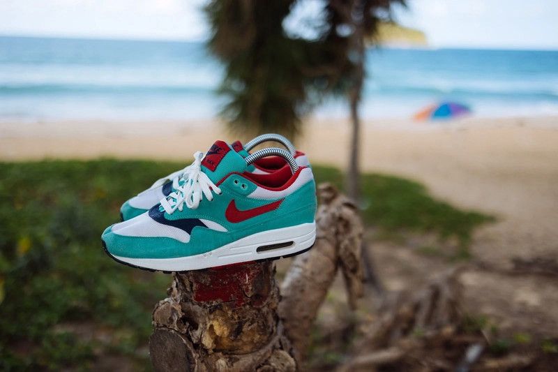 Nike Nike Air Max 1 Sport Red 319986 400 Size US 7 Mint Size US 7 / IT 37 - 5 Thumbnail