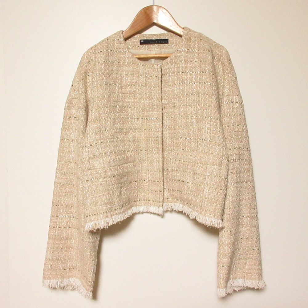 Other Other martinique GIOLICA Tweed Jacket Textile Outerwear A0351FJ251 DUTY FREE for USA Size ONE SIZE - 1 Thumbnail