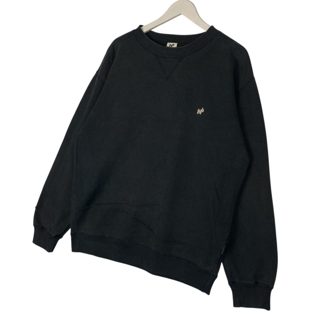 Vintage Vintage North Blue Sweatshirt Crewneck Blue Size L Size US L / EU 52-54 / 3 - 2 Thumbnail
