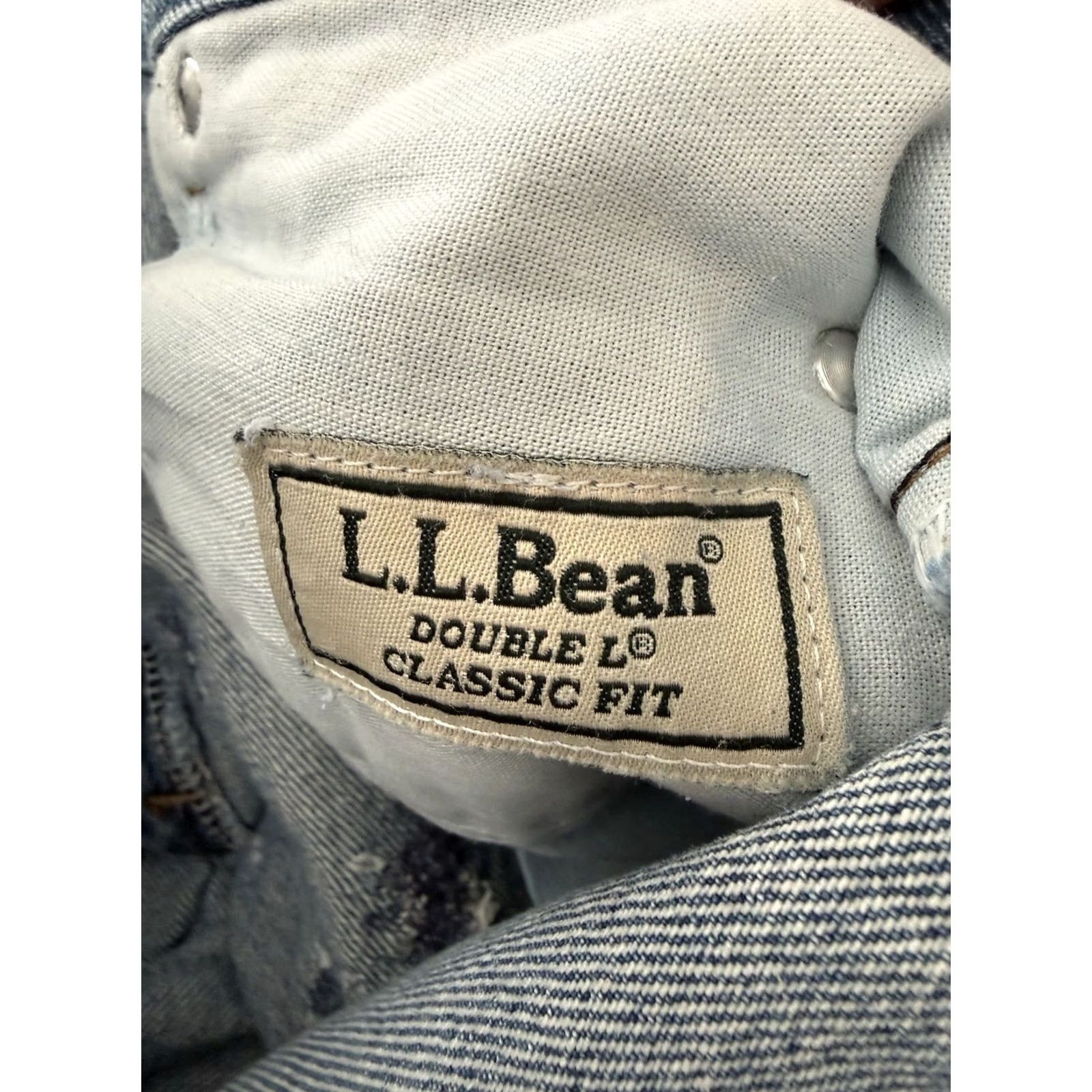 Vintage VINTAGE LL Bean Jeans Mens 36 x 30 Denim 5-Pocket Classic Straight Blue 80s 90s USA Jeans Mens Size US 36 / EU 52 - 5 Thumbnail