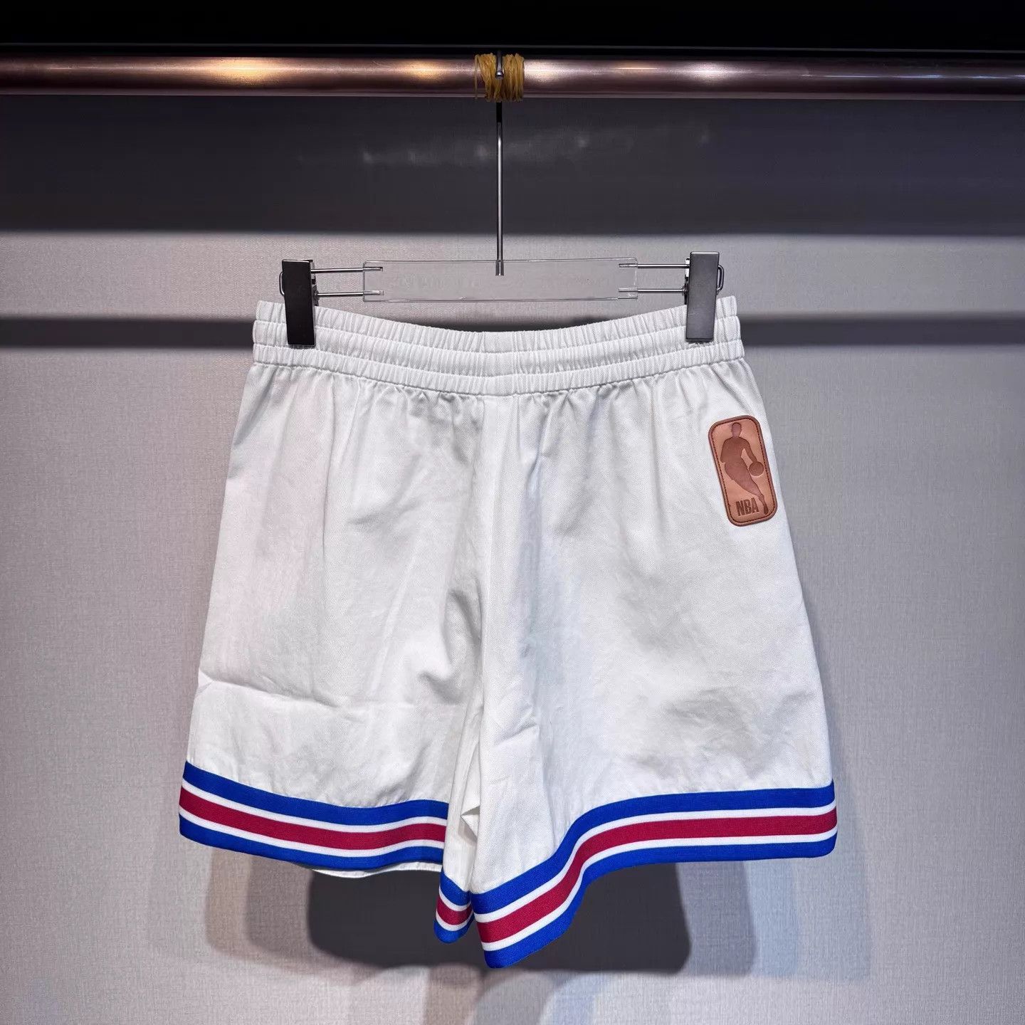 Louis Vuitton LV x NBA Flocked Logo Short XS Size US 27 - 2 Thumbnail