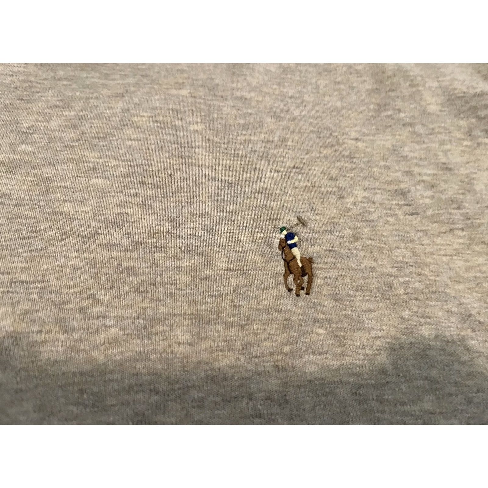 Polo Ralph Lauren Polo Ralph Lauren Long Sleeve Shirt Light Brown Pony Mens 4XB Big 4X Brown Cotton Polo Shirts Mens Size US XXL / EU 58 / 5 - 3 Thumbnail