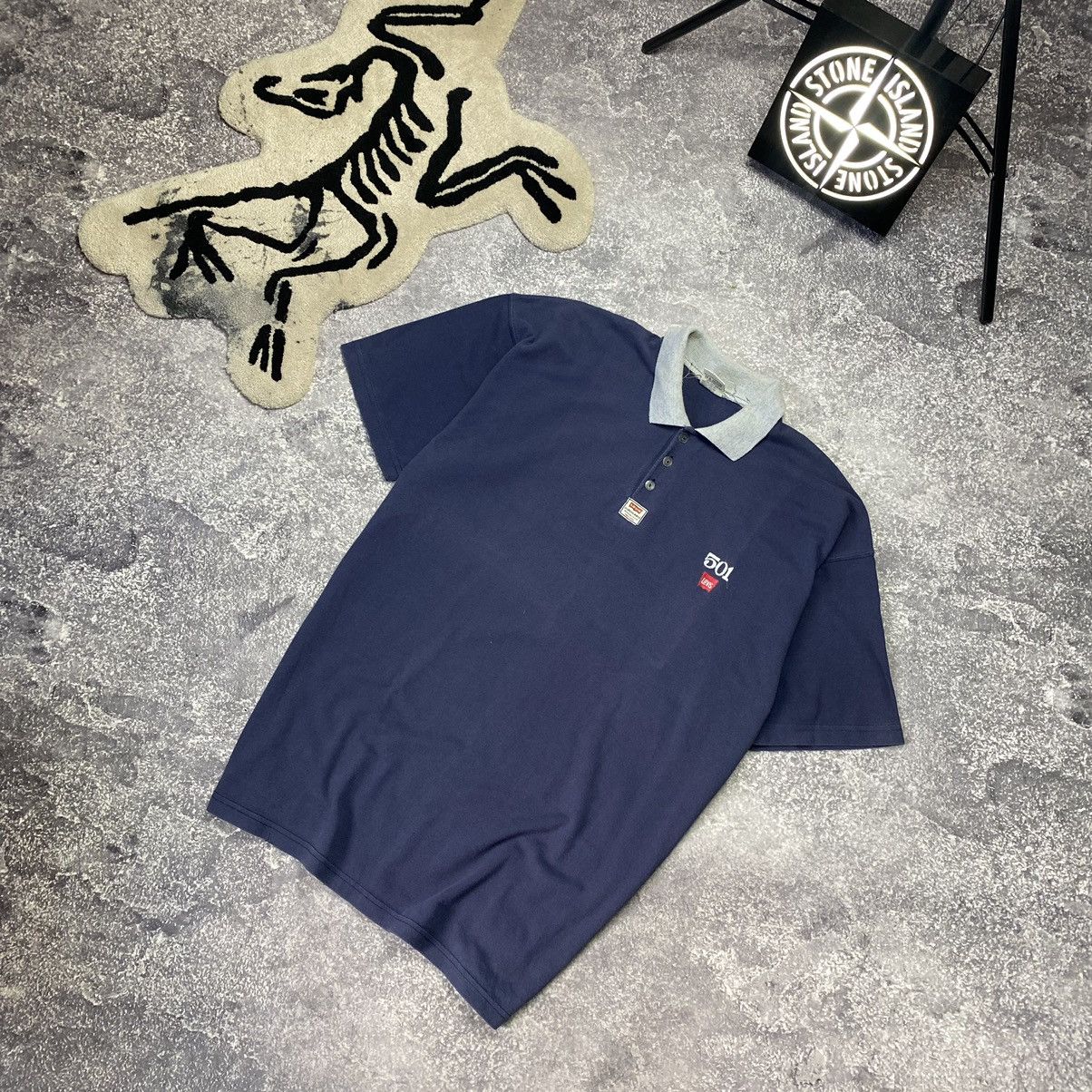 Levi's × Vintage Vintage Levi’s 501 Rare Made In USA 90’s polo Size US XXL / EU 58 / 5 - 1 Thumbnail