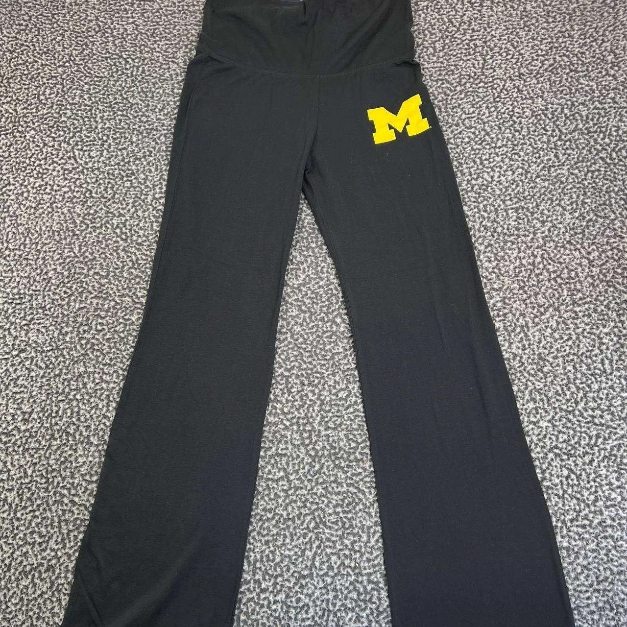 Majestic Michigan Wolverines Sweatpants Women M NCAA Pull On 30x34 Size 30" / US 8 / IT 44 - 1 Thumbnail