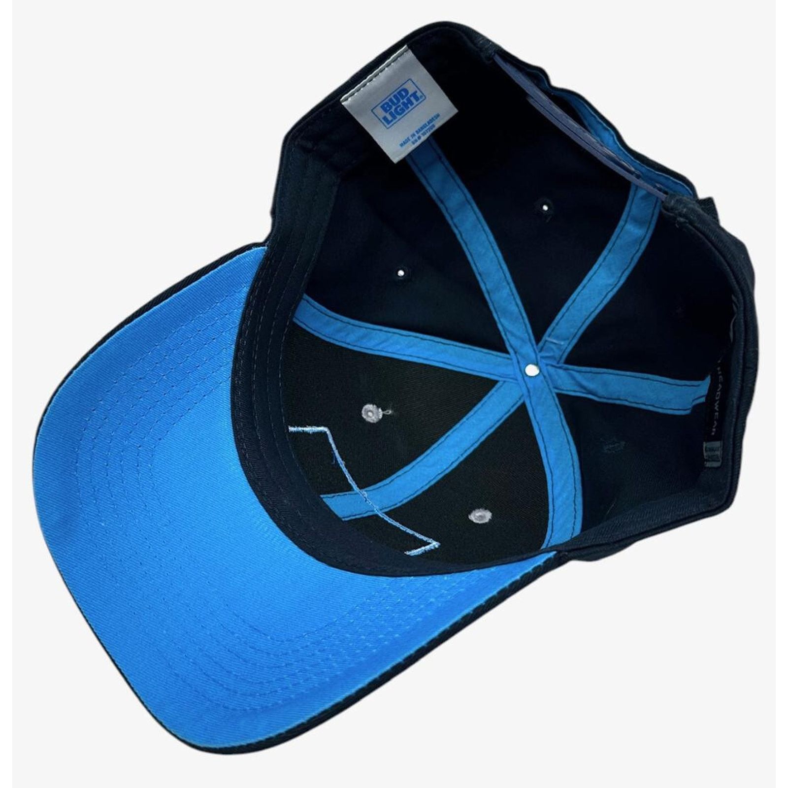 Budweiser Budweiser Bud Light Beer Men's Snapback Hat Size ONE SIZE - 5 Thumbnail
