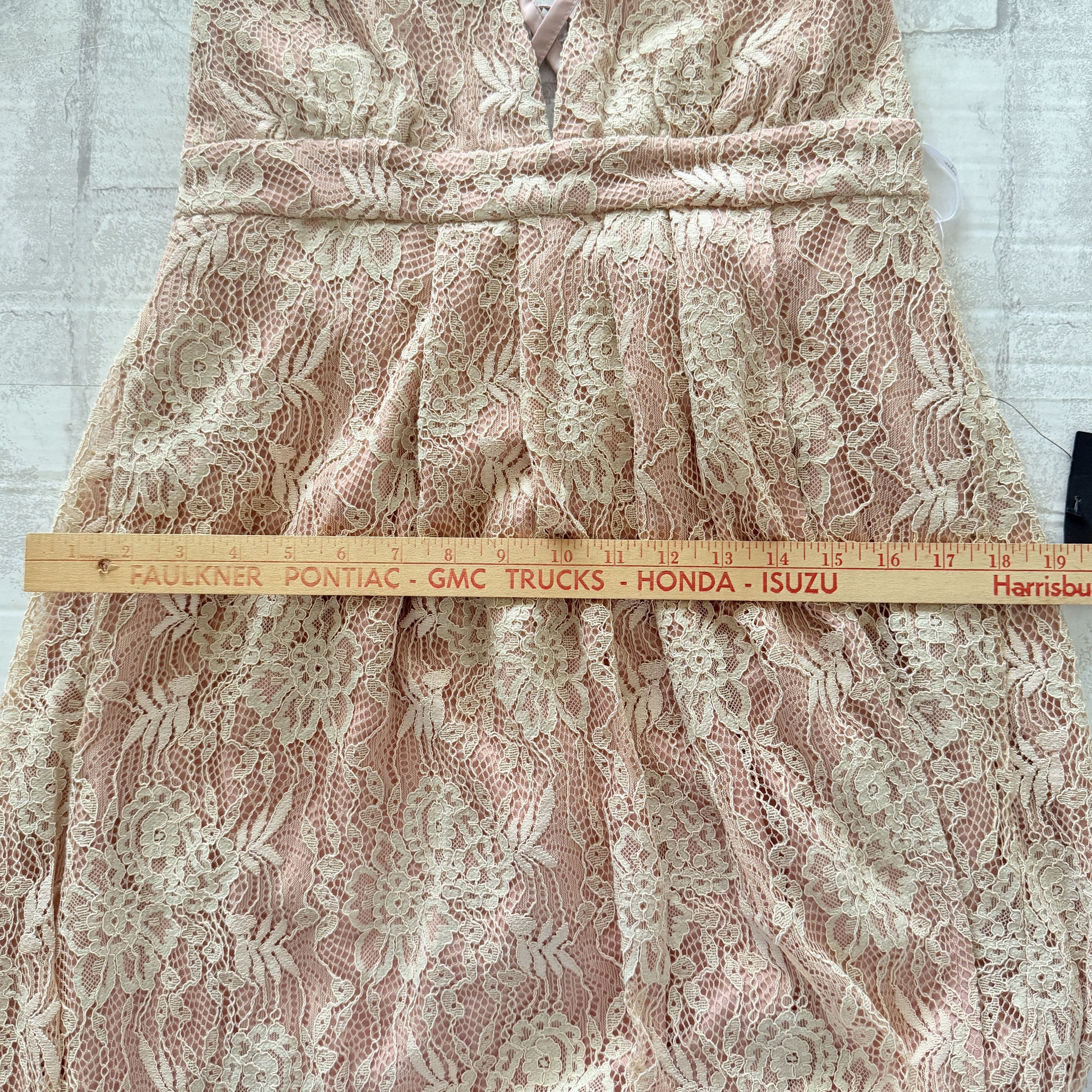 Lulus Lulus Stolen Moments Dusty Pink Lace-Up Lace Maxi Dress M Size M / US 6-8 / IT 42-44 - 7 Thumbnail