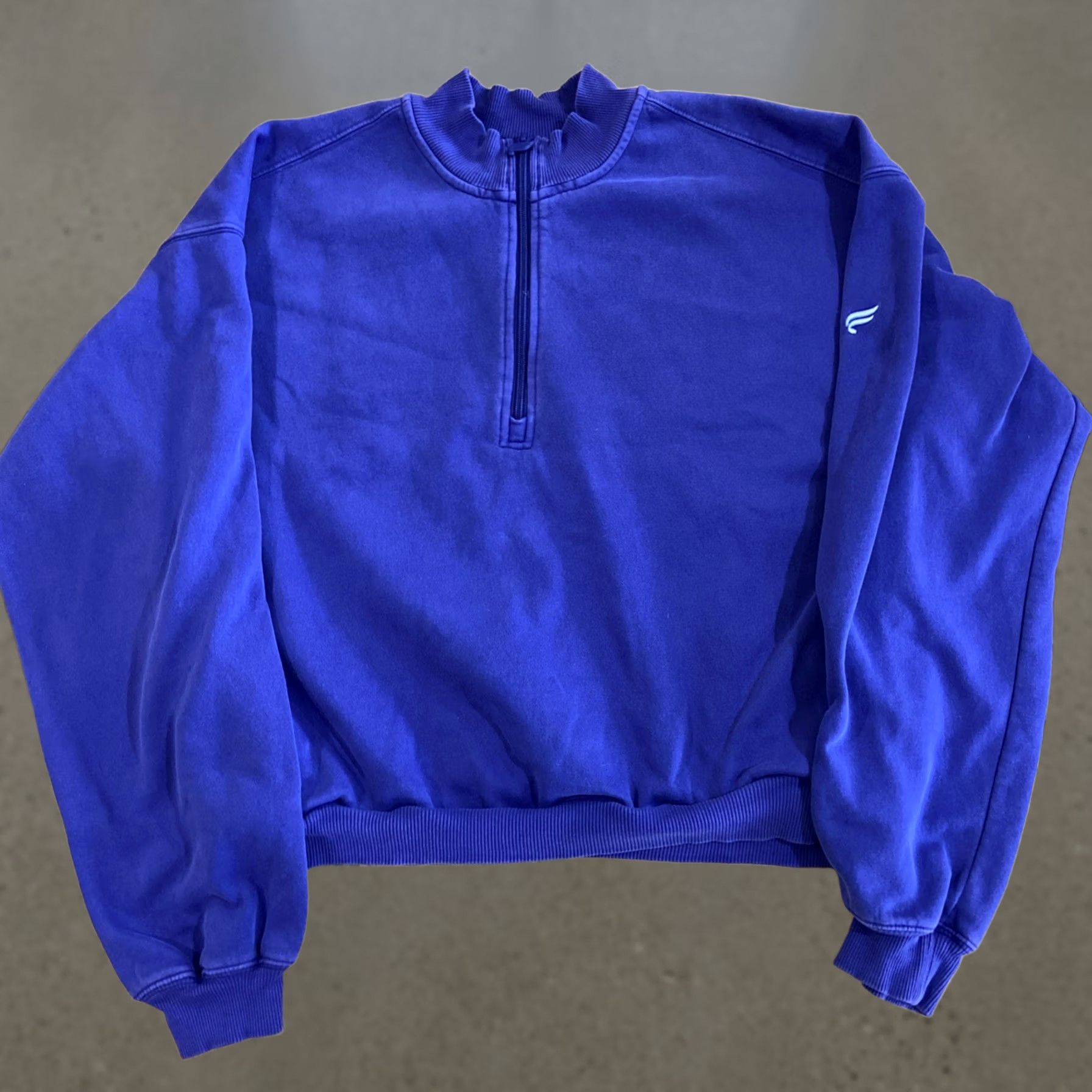 Fabletics Fabletics Forever Fleece Hoodie XL Purple Pullover Sweatshirt Womens Hooded Kangaroo Pocket Activewear Casual Athleisure Gym Training - Mens? Size XL / US 12-14 / IT 48-50 - 1 Thumbnail