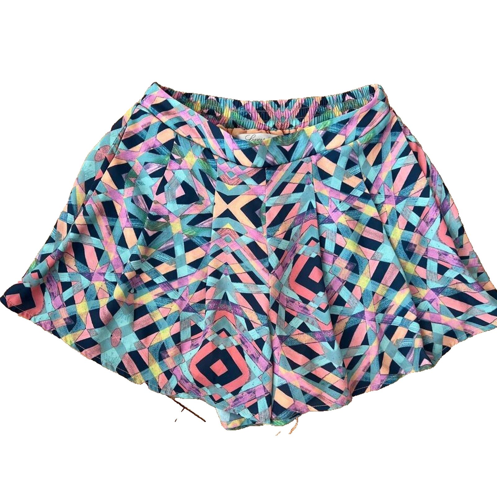 & Other Stories Lovers & Friends High Rise Multicolor Shorts Size XS A000810 Size 25" / US 0 / IT 36 - 1 Thumbnail
