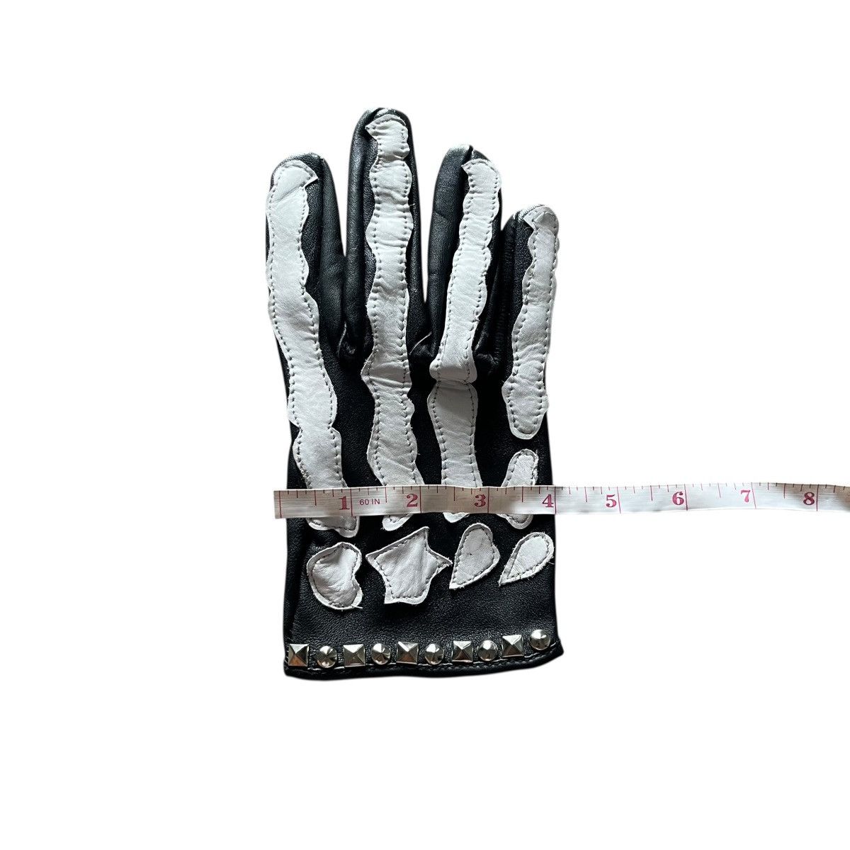 Hysteric Glamour Leather Stud Skull Skeleton Glove Size ONE SIZE - 4 Thumbnail